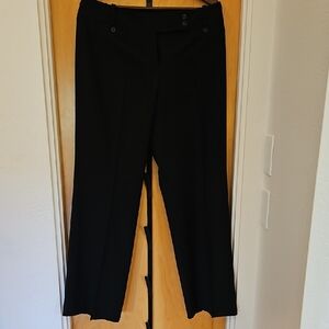 Ann Taylor Black Size 10 Curvy Pants